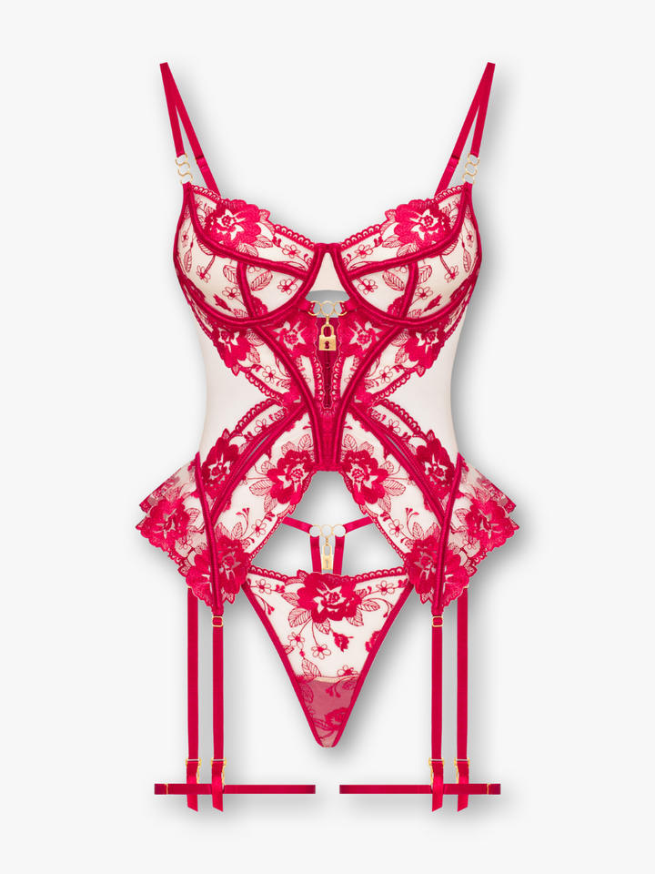 Celeste Bustier Lingerie Set